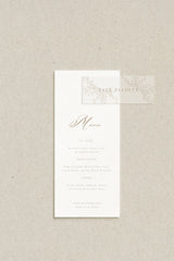 Cotswolds Menu