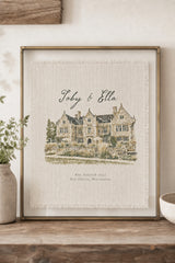 Linen Venue Print