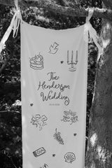 Capri Linen Welcome Sign - Illustrations