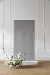 Liliah A1 Wedding Seating Chart