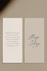 Hoxton Hall 3 Piece Vellum Wedding Invitations
