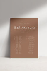 Ibiza Cove A1 Wedding Seating Chart