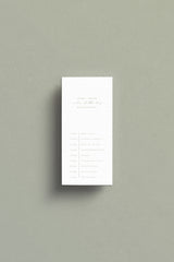 Liliah Order of The Day Card