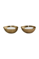 Metal Tea Light Holders - Set of 6