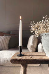 Antique Black Candle Holders