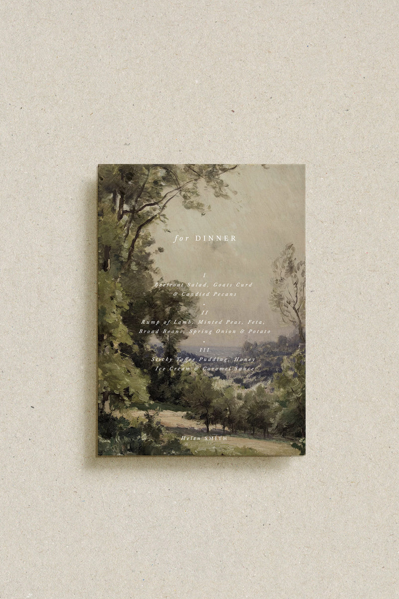 Middleton Menu - Oil Painting