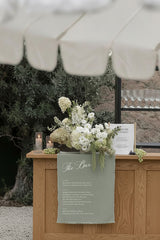 Daylesford Linen Bar Sign - Green