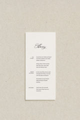 Daylesford Menu