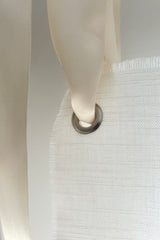 Linen Wedding Chair Banner Duo