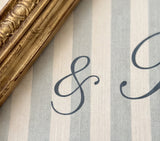 Linen Memory Wall Art