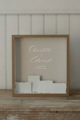 Guest Book Box - Linen