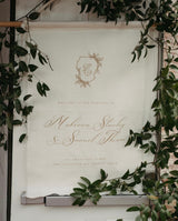 Cotswolds Linen Welcome Sign
