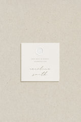 Liliah Seat Reservation Cards - Set of 20