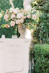 Liliah Linen Bar Sign