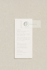 Liliah Vellum + Wax Seal Place Cards