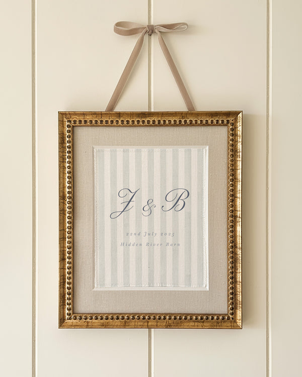 Linen Memory Wall Art