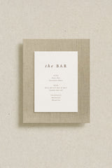 Middleton Bar Menu Board