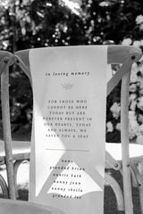 Middleton Linen Memory Sign