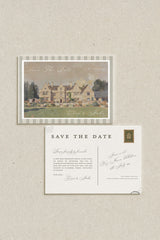 Millicent Save The Dates - Postcard Edition