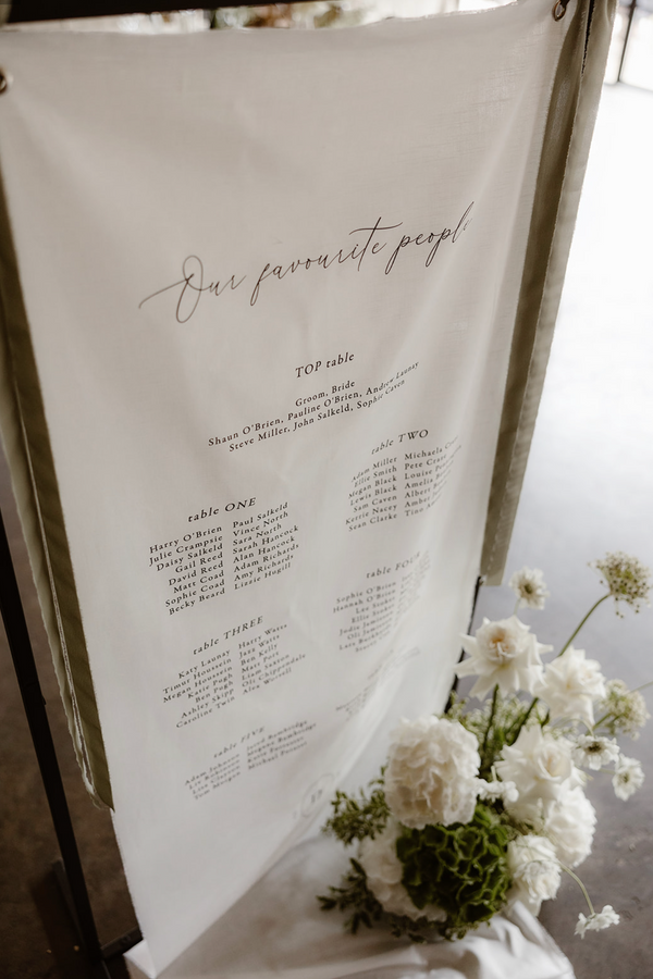 Millicent Linen Seating Chart