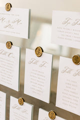 Cotswolds A5 Seating Plan Cards