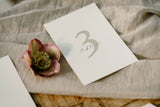 Liliah Table Numbers - Set of 10