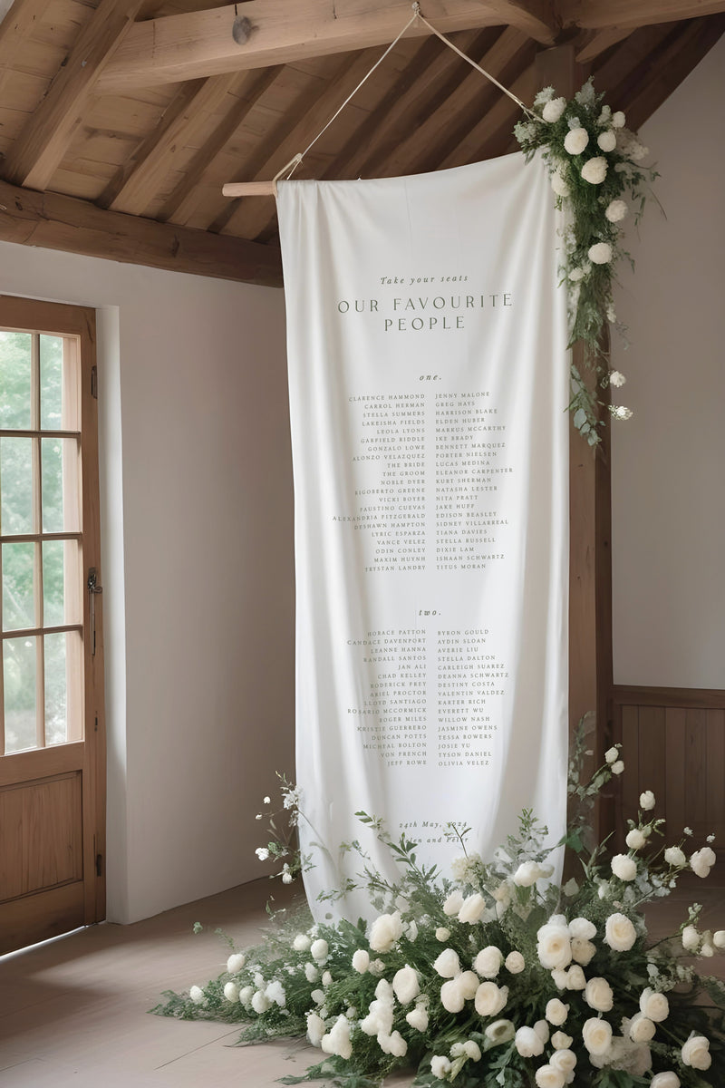 Middleton Linen Seating Chart