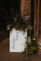 The Typist A1 Wedding Welcome Sign II