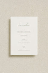 Liliah Bar Menu