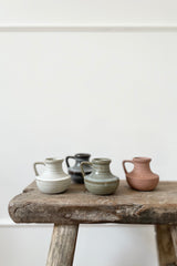 Stoneware Taper Candle Holders