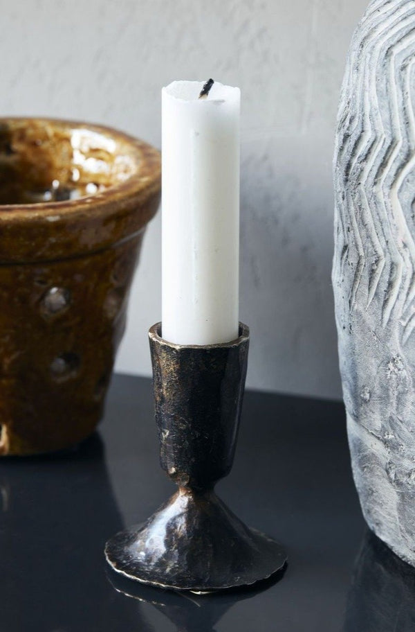 Antique Black Candle Holders