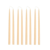 PARCHMENT Hand Dipped Taper Candles Set of 8