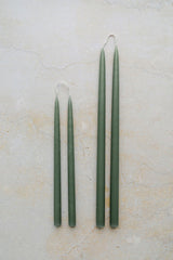 FOREST Hand Dipped Taper Candles Set of 8