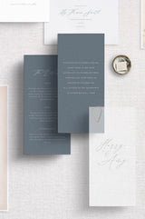 Hoxton Hall 3 Piece Vellum Wedding Invitations