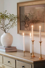 Hire Bundle Antique Brass Candle Holders v2