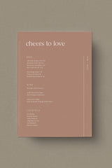 Ibiza Cove Bar Menu