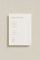 Ibiza Cove Bar Menu
