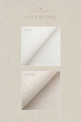 Capri Linen Welcome Sign - Doves
