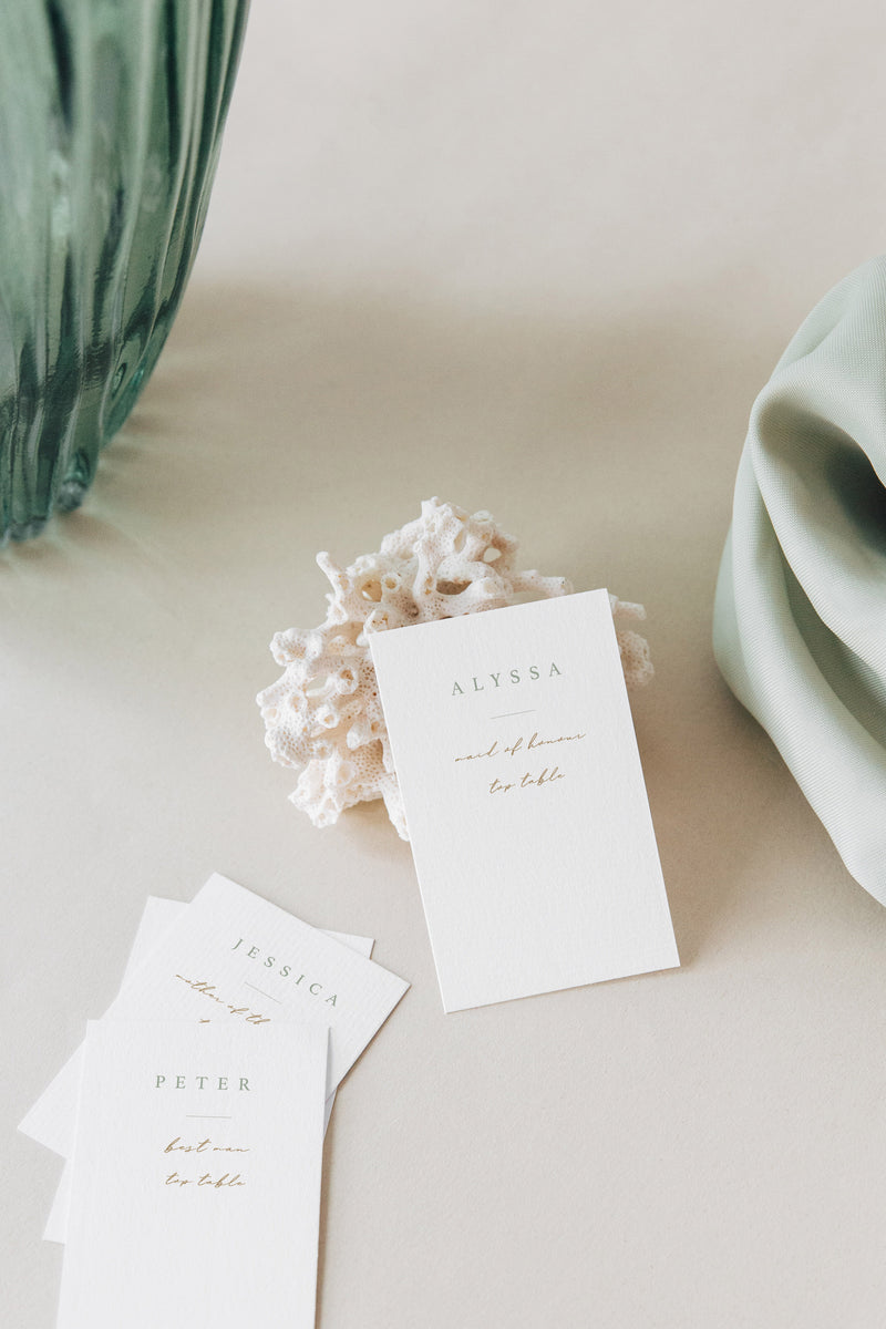 Liliah Place Cards