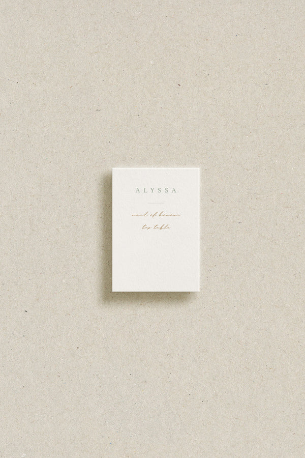 Liliah Place Cards