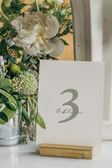 Liliah Table Numbers - Set of 10