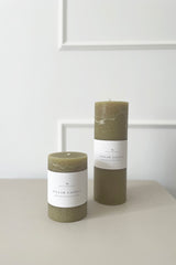 MOSS Pillar Candles