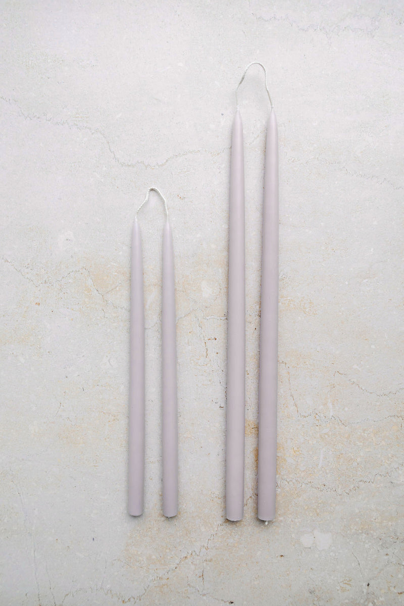 PARMA Hand Dipped Taper Candles Set of 8