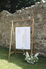 Seville A1 Wedding Seating Chart