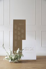 Cotswold Wedding Seating Sign Duo