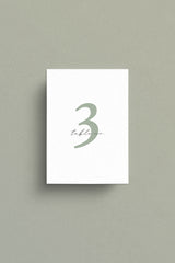 Liliah Table Numbers - Set of 10