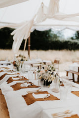 August Linen Menu