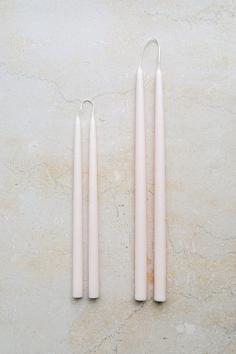 BLOOM Hand Dipped Taper Candles Set of 8