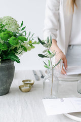 Clear Glass Candle Holders - Set of 2