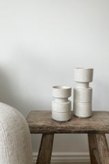 Stoneware Candlesticks
